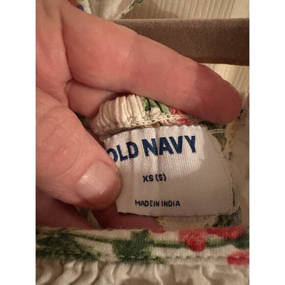 Girls Dress Old Navy Floral Sundress Boho ruffled Size 5 - Picture 2 of 4